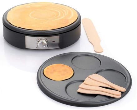 RONN® Pannenkoekenmaker - Pancake maker - Pannenkoek - Zwart -‎34cm x 33 cm x 10cm