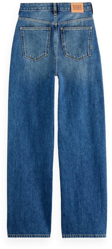 Scotch & Soda Core Ripple Straight Jeans Absolute Blue