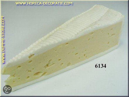 Brie punt, kaasdummy