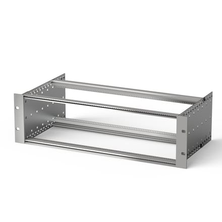 SCHROFF EuropacPRO 19 montagebeugelset voor DIN-aansluitingen, Afscherming achteraf, 3 HE, 295 mm