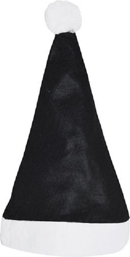 Eizook 50 Kerstmutsen - one size fits all - ZWART - WIT