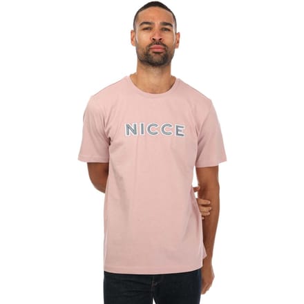 Heren NICCE Truman T-shirt in Roze