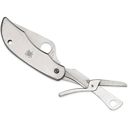 Spyderco zakmes Clipitool w/scissors SS PE met schaar - RVS