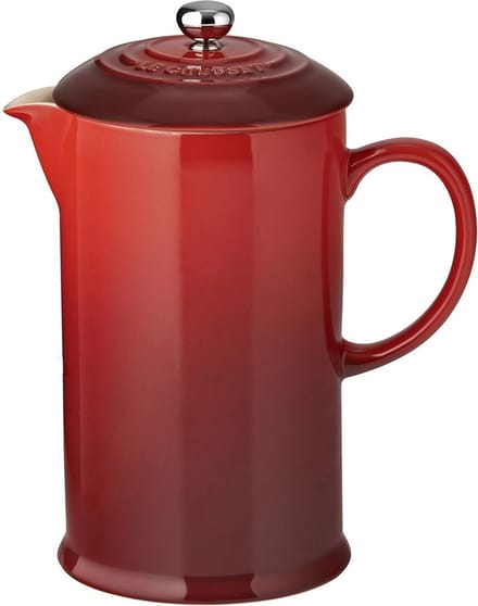 Le Creuset Cafetière 1 Liter in Aardewerk Kersenrood
