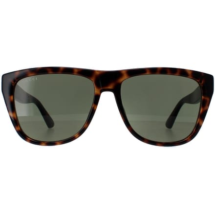 Gucci GG1345S 003 havana groene zonnebril