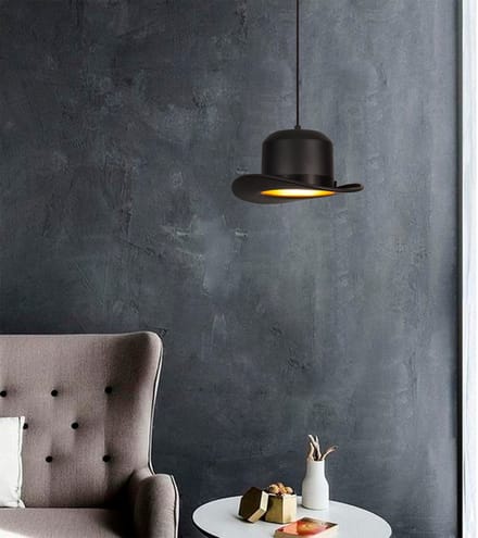 Asir - Kroonluchter - Zwart - 114 x 34 x 30 cm