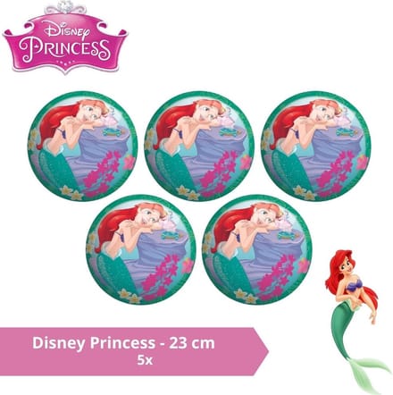 Bal - Voordeelverpakking - Disney Princess - 23 cm - 5 stuks