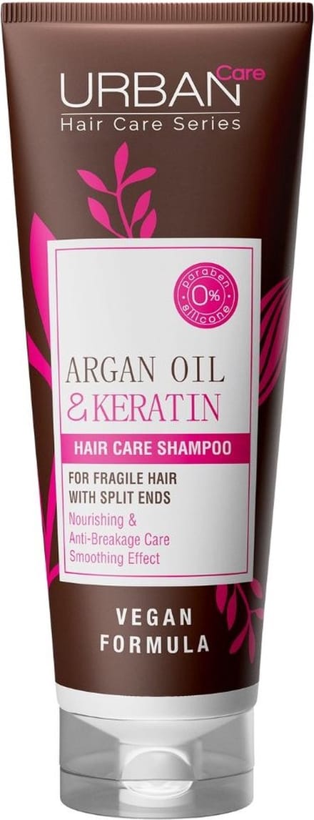 Urban Care - Argan Oil & Keratin Shampoo - 250ml
