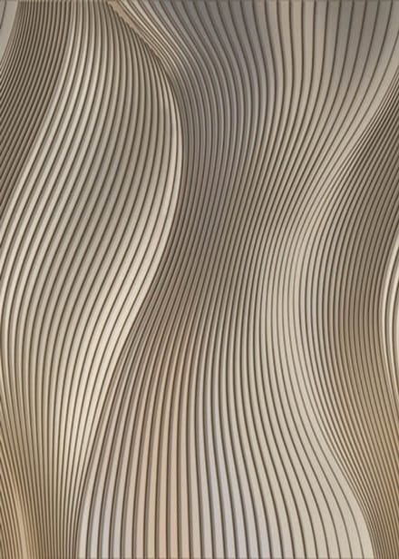 INGK Connected - Behang - Go With The Flow (Natural) - Vlies - 200x280CM BxH