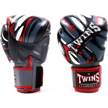 Twins Special FBGVL-3 Demon - Leren bokshandschoenen - 16 oz - Rood