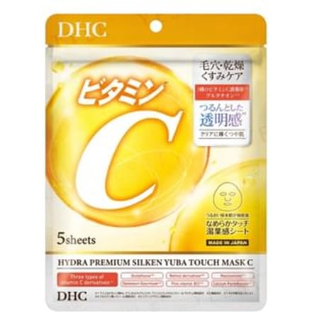 DHC - Hydra Premium Silken Yuba Touch Mask C 5 pcs