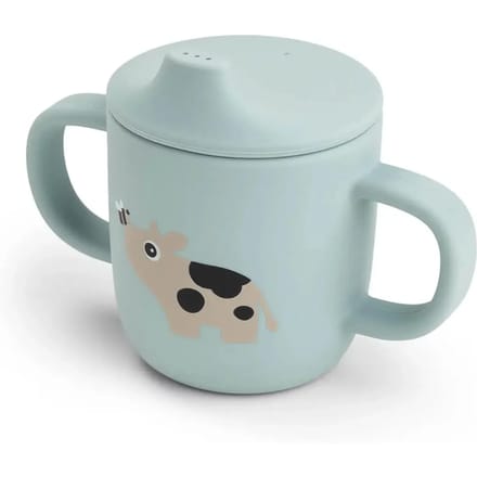 Siliconen peut met 2 handvatten baby Done by Deer Tiny farm