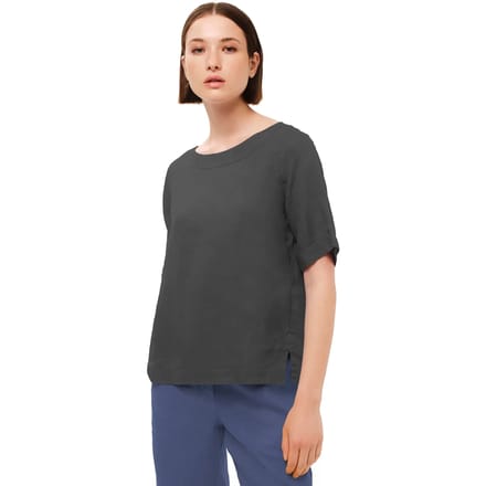 Vrouwenblouse Haris Cotton Essentials Split Hem