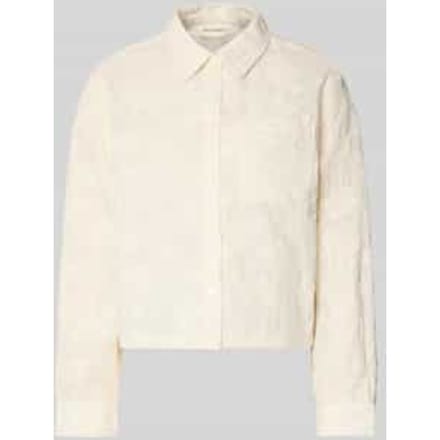 MSCH Copenhagen Mschsylvia Shirt Emb Dames - Jurken - Gebroken wit - Maat M