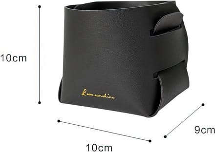 Ainy Pennenbakje Zwart | vouwbaar pennenhouder | bureau organizer | bureau accessoires