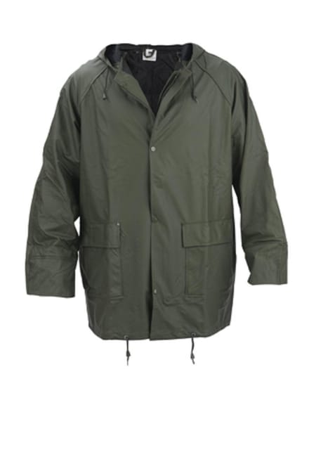 Regenjas SafeWorker Palau pu-flex, groen, maat S