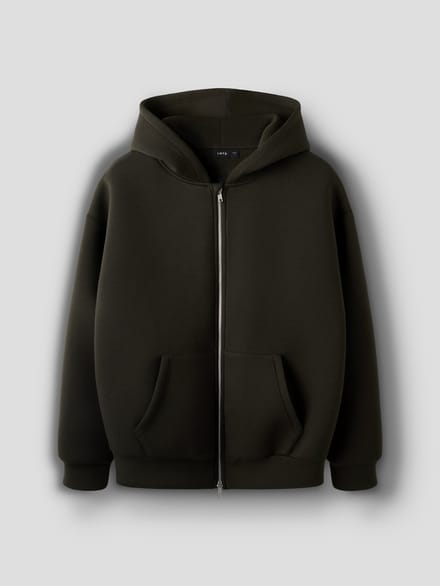 NAME IT - NLNHALFA LS SCUBA CARDIGAN - Unisex - Sweaters