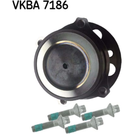 Wiellagerset met naaf SKF VKBA 7186