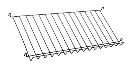 String Furniture - Tijdschriftenrek metaal - zwart