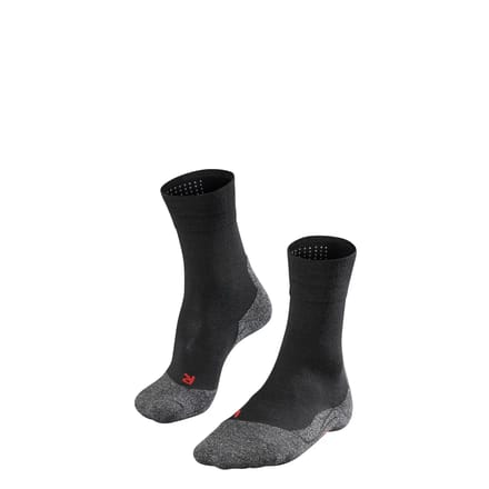 FALKE TK2 Sensitive anti-blaar dik wol functioneel materiaal wandelsokken heren zwart - maat 46-48