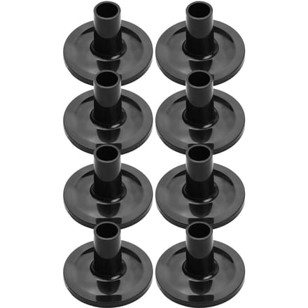 Drumbekkenhoezenset Drumaccessoire Vervanging Instrumentaccessoire Vervanging 8-delig zwart