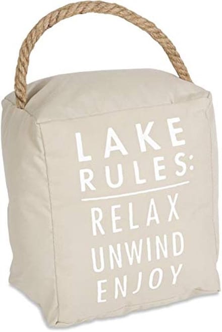Deurstopper Beige voor Ontspanning en Gemak - Open deur Winkel Decor