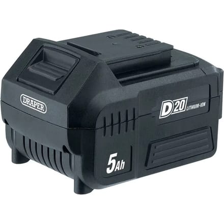 Motorfiets accu Draper V 5.0Ah Lithium-Ion