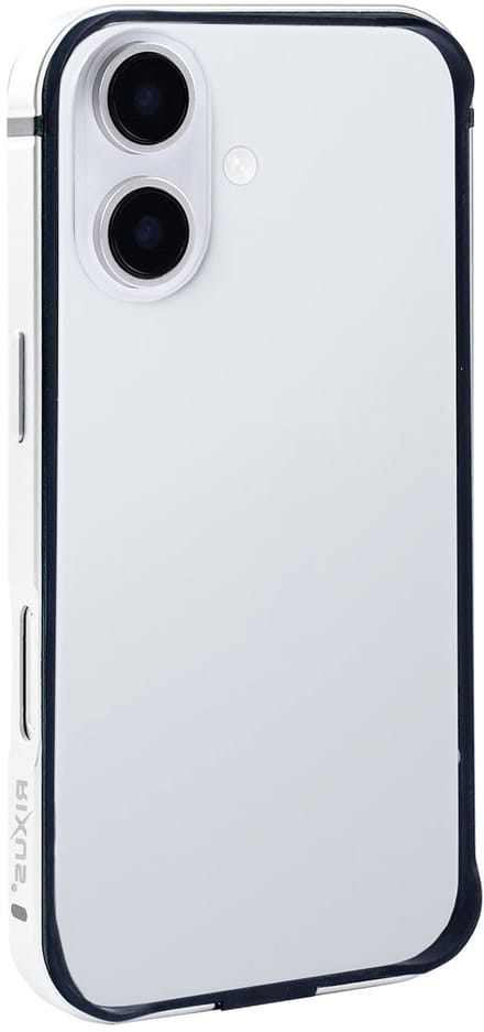 Rixus Crash Guard Case For Apple iPhone 16 White