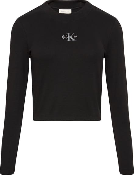 Calvin Klein Jeans Ls Monologo Baby Tee