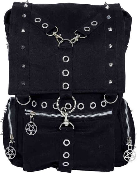 Heartless - Hecate Rugtas - Zwart