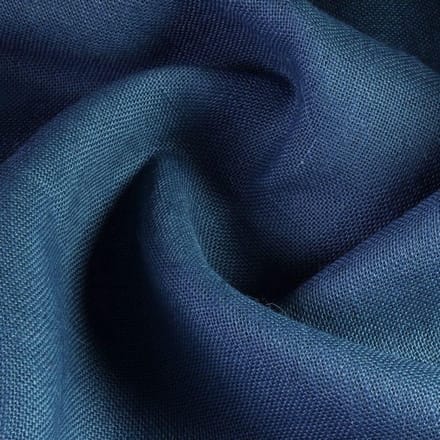 Jute stof - Denim -5 meter