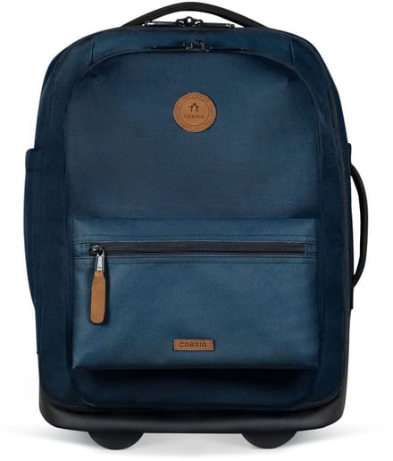 CABAIA trolley rugzak Soft Suitcase Essentials Trolley 27L Reykjavik donkerblauw 42cm