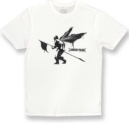Linkin Park - Street Soldier Heren T-shirt - L - Wit