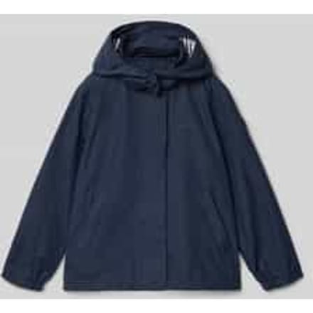 Jack met capuchon en labeldetail