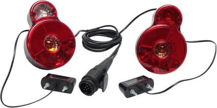 Verlichtingsset - Twinny Load fietsendrager - 13 polig - incl. kentekenverlichting