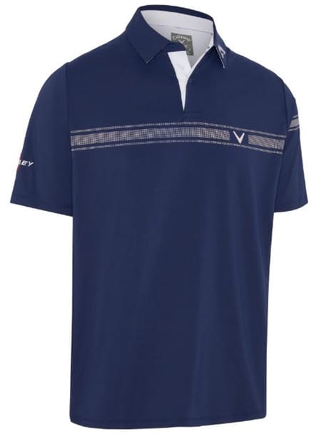 Callaway - Odessey Heren Block Golfpolo Navy