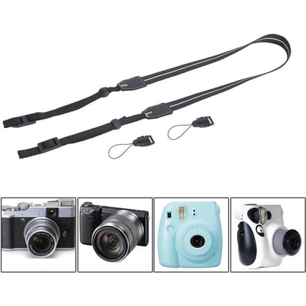 Universele Verstelbare Camera Schouder Nek Riem Strap voor SLR DSLR Camera's (LA 409) gray