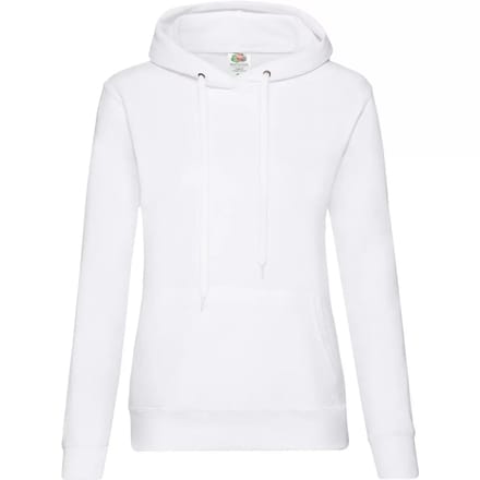 Dames Hoodie Fruit of the Loom Classic