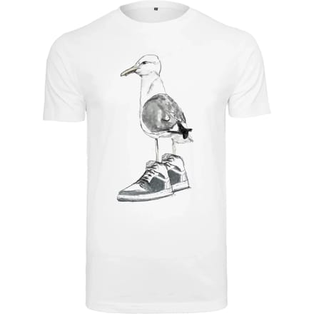 Mister Tee - Seagull Sneakers Heren Tshirt - M - Wit