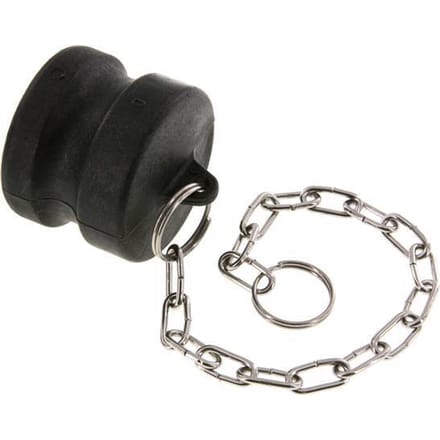 Camlock DN 50 (2'') Koppeling PolypropyleenPlug Type DP MIL-C-27487