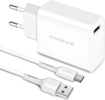 USB Lader met USB-A naar USB-C Kabel 1 Meter - 18 Watt - Fast Charger