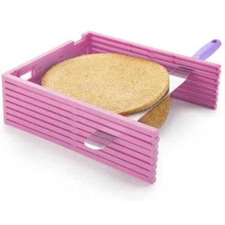 Ibili 748700R Kit de Coupe-gâteau Plastique Rose 20 x 10 x 10 cm
