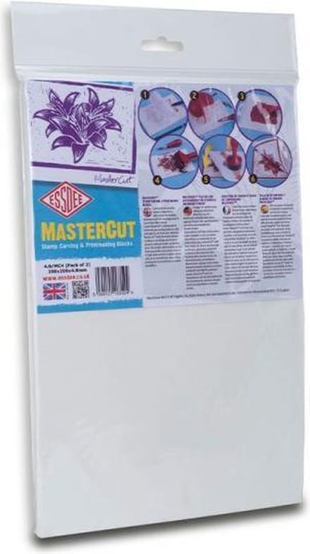 Essdee MasterCut stamp carving blocks 30 x 20 cm 2 stuks
