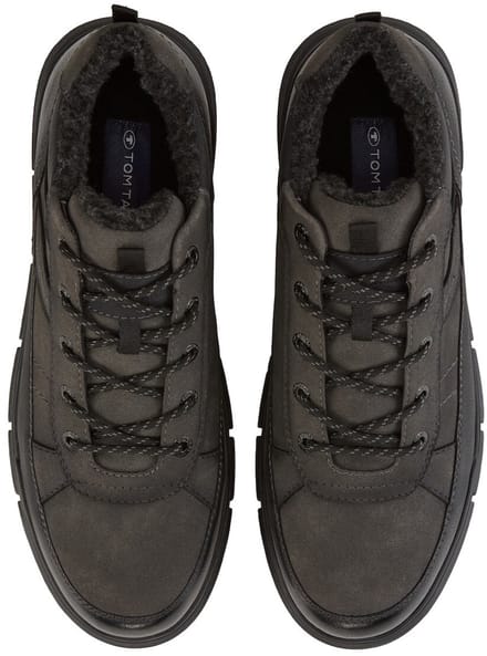 Tom Tailor - Waterdichte veterschoenen - Maat 41 - coal