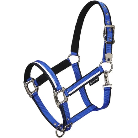 Nylon paardenhalster Equestro White Trim