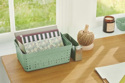 Handige opbergmand SEOUL ORGANIZER XL, zwart