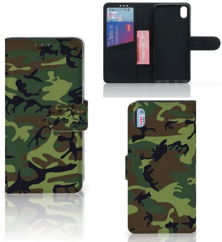 Xiaomi Redmi 7A Telefoon Hoesje Army Dark