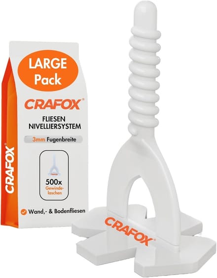 500x Schroef Clips 3mm Voegbreedte voor Professioneel Tegelzetten