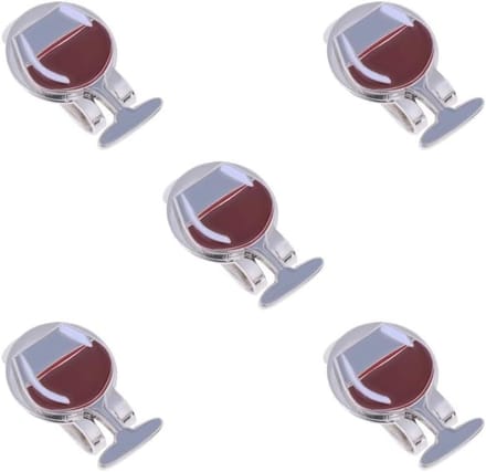 Golf Magnetische Clip - Ball Marker - Golfen op de baan - Eenvoudig te bevestigen - 24mm diameter - Wit