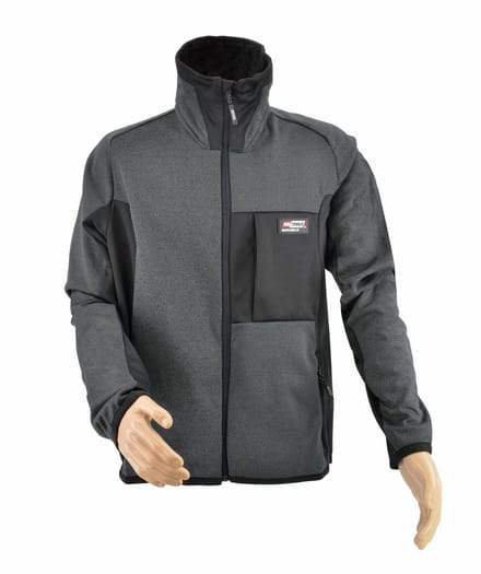 AWTools T5 - Fleecetrui - Grijs - XXXL - Polyester